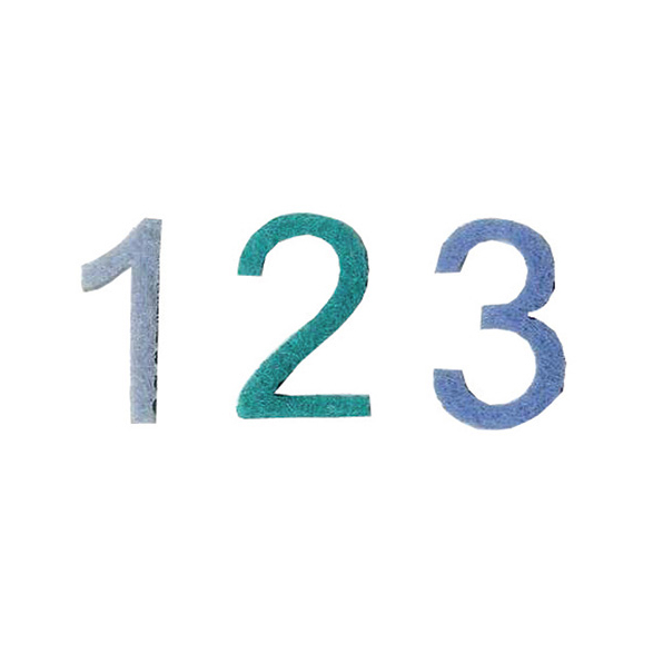 Artemio - Chiffres En Bois De 1 à 24 (20mm) Pour Calendrier De L'Avent Ou Déco Créative