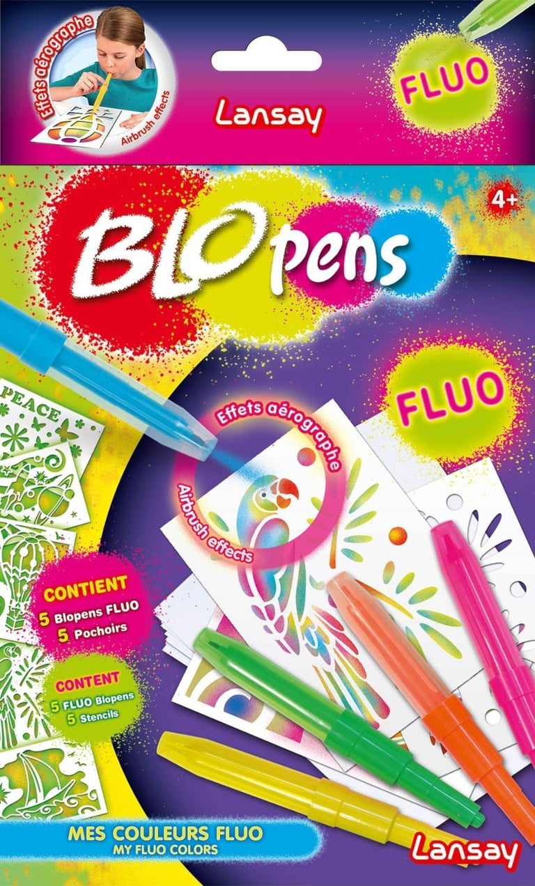 Blopens - Mes Couleurs Fluo - Coffrets Créatifs pour enfant | Cultura