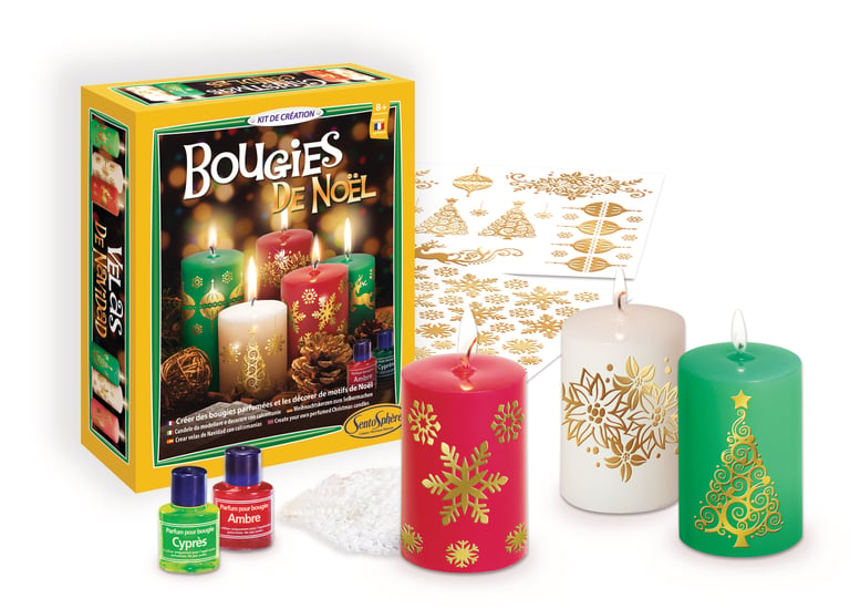 Lot De 2 Bougies Votives Cosmopolites – Parfum Doux – Déco Noël Amour – 48g