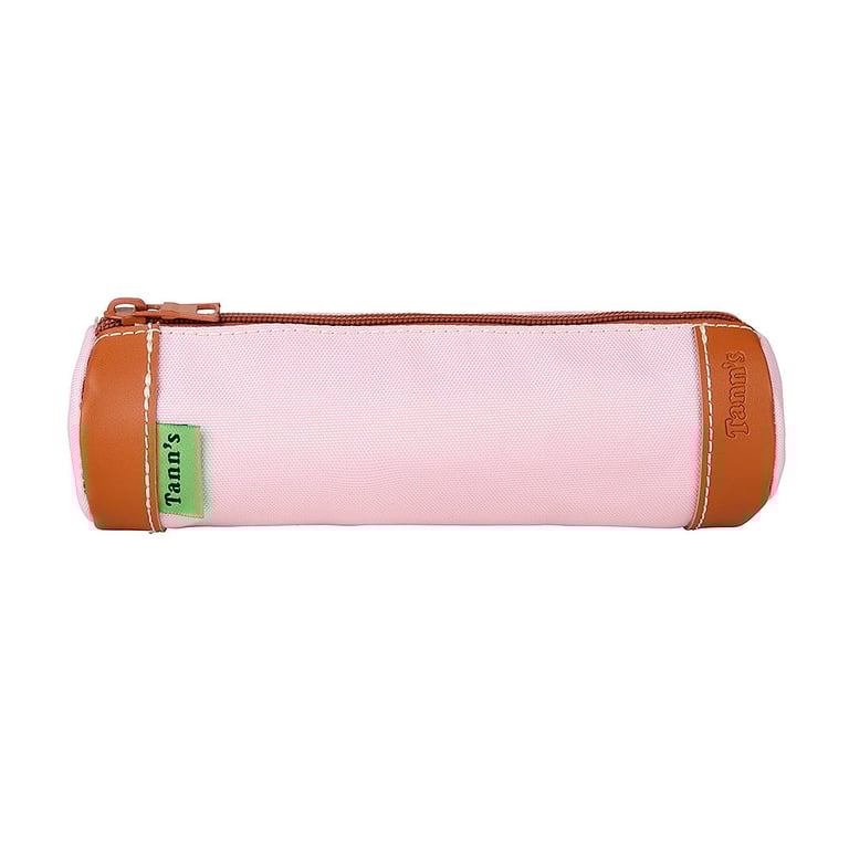 Trousse Tann's - 1 compartiment - Rond - Rose - Trousses | Cultura