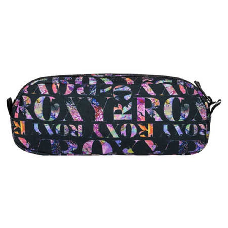 Roxy Da Rock Aufbewahrungstasche – Aus Recyceltem Polyester, 2 Reißverschlussfächer, 26,5 X 18 X 12 Cm