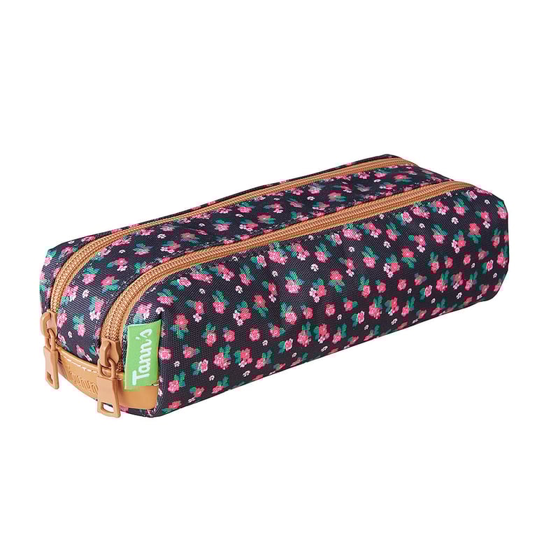 Trousse Tann's - Les Roses Anglaises - 2 compartiments - Rectangulaire - Blossom - Trousses 