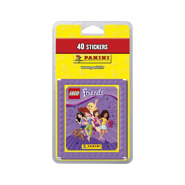 L?�go Friends - Blister 8 pochettes - Stickers Panini - Jeux de r?�cr?� | Cultura