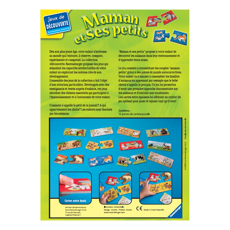 Maman Et Ses Petits Jeux Pour Decouvrir La Nature Et Les Animaux Jeux Pour Decouvrir Le Monde Jeux Educatifs Cultura