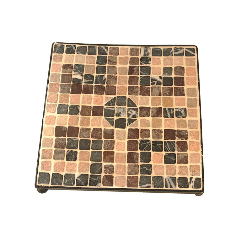 Autocollants Mosaïque - Noir Marbre - 24 Pièces - Imperméables