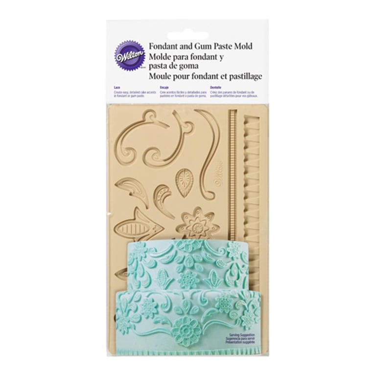 Rouleau à Pâtisserie Antiadhésif Wilton 15cm - Parfait Pour Pâte à Sucre