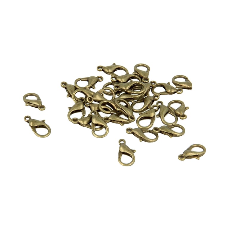 TOAOB 150 Paires Feroirs Papillon D'ebrayage En Laiton Boutons De