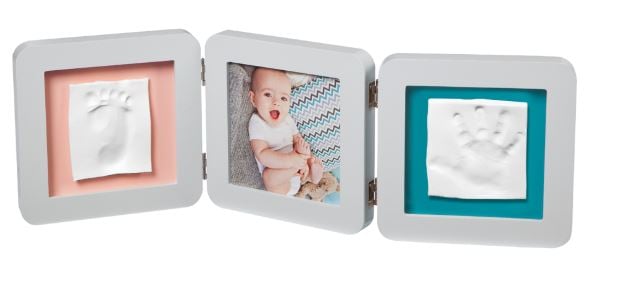 Cadre Empreinte Bebe My Baby Touch Double Pastel Kits Empreintes Bebe Kits Et Coffrets Modelage Moulage Cultura