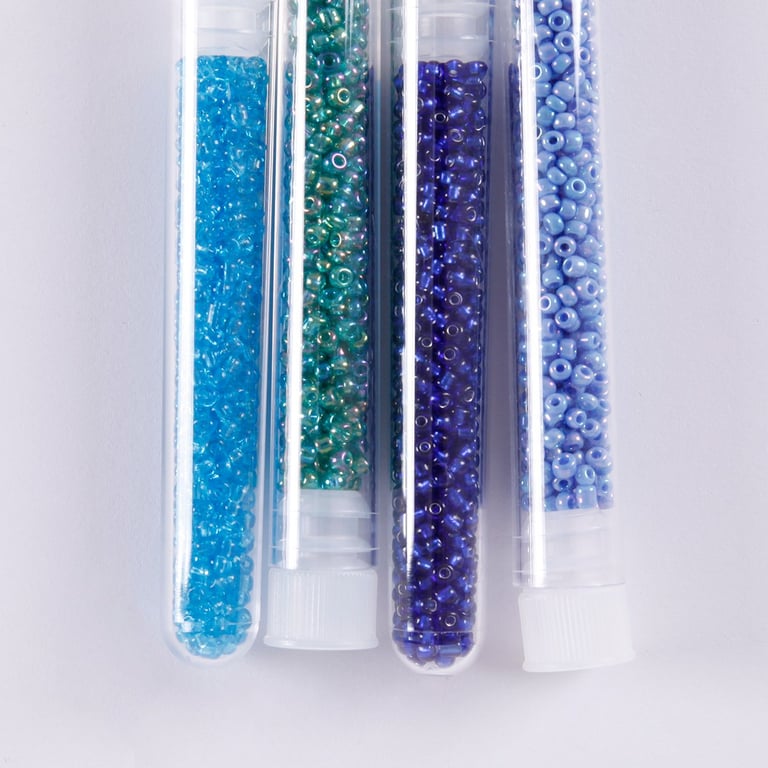 Perles De Rocailles 25g Vert D'eau Nacré 3 Mm - Lou Passion - Foto 4