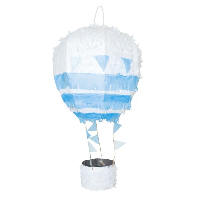 Ballon En Aluminium - Montgolfière Avec Licorne - 80 Cm - Jour De Fête - Ballons - Ballon Et