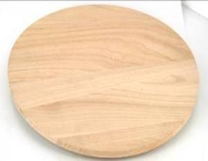 Plateau Rotatif En Bois De Hêtre Pour Pizza - Diamètre 30 Cm, Idéal Pour Service Fromage Ou Apéro