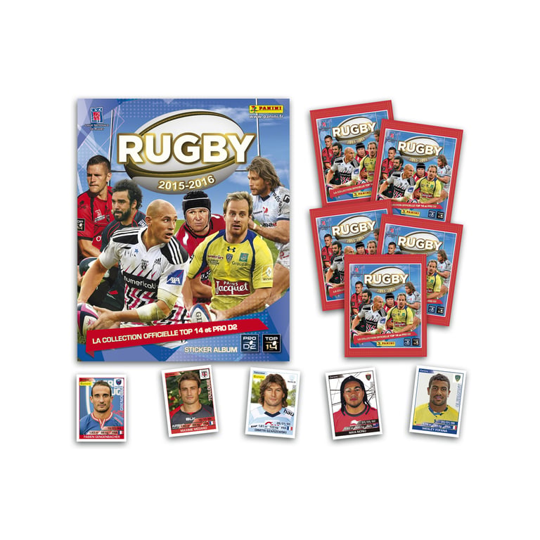 RUGBY ALBUM+25STICKERS - Stickers Panini - Jeux de récré | Cultura