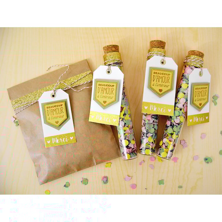 12 sachets cadeau kraft DIY by Toga Cultura