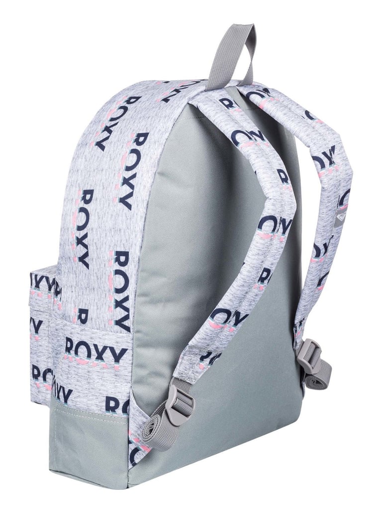 Sac à dos 1 compartiment - Sugar Baby Lettering - Roxy - Gris | Cultura