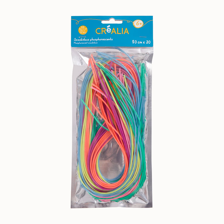 Scoubidous classiques 80 cm - lot de 100 | Le Géant de la Fête
