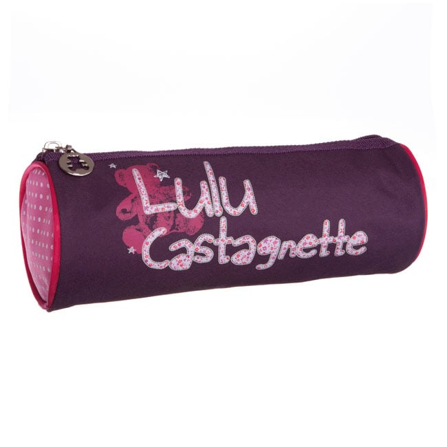 Trousse Ronde Lulu Castagnette Violette Trousses Cultura