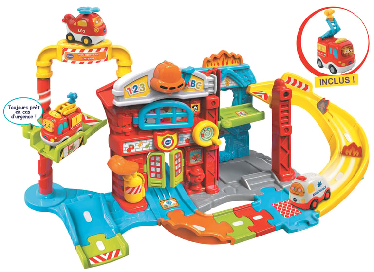 Maxi Caserne De Pompiers Tut Tut Bolides Vtech