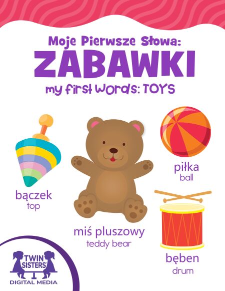Moje Pierwsze Słowa: Zabawki / My First Words Toys | Cultura