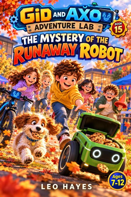 THE MYSTERY OF THE RUNAWAY ROBOT - Gid & Axo: Adventure Lab, #15 | Cultura