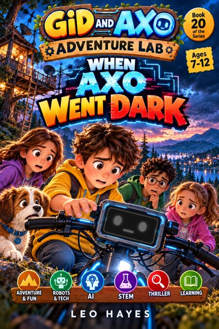 WHEN AXO WENT DARK - Gid & Axo: Adventure Lab, #20 | Cultura