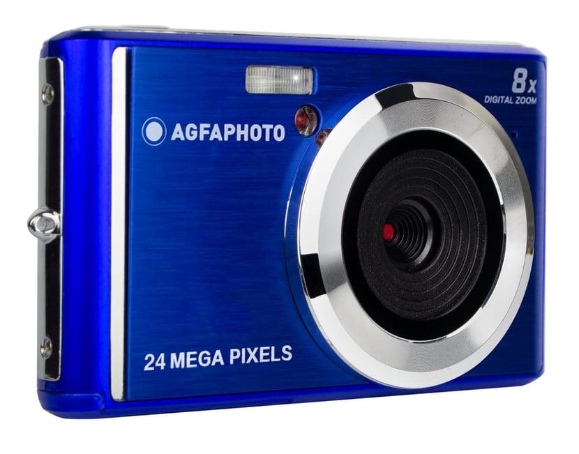 Agfa Photo Realishot Dc5500 - Appareil Photo Numérique Compact, 24 Mp 2 4 Lcd Zoom Digital 8x Batterie Lithium Rose Agfa Photo  Dc5500pk  70723413