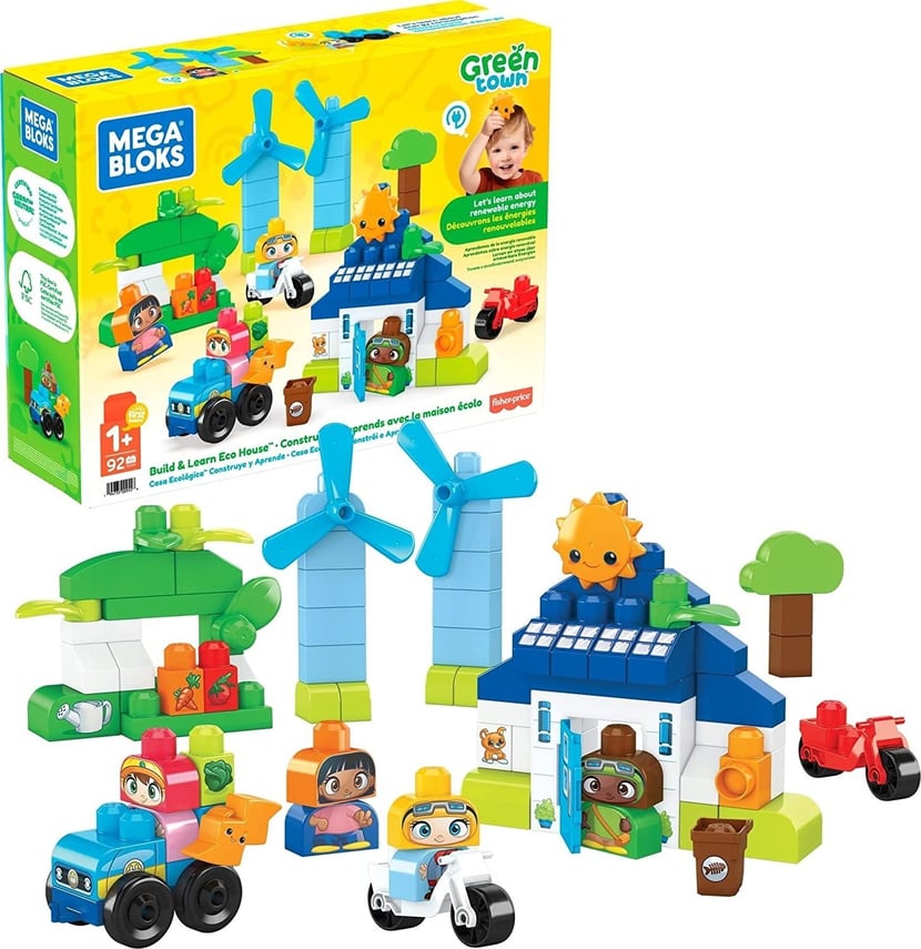 Jeu De Construction Maison ecologique Mega Bloks