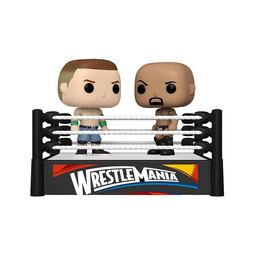 Catch - Pack 2 figurines POP! Cena vs Rock 9 cm