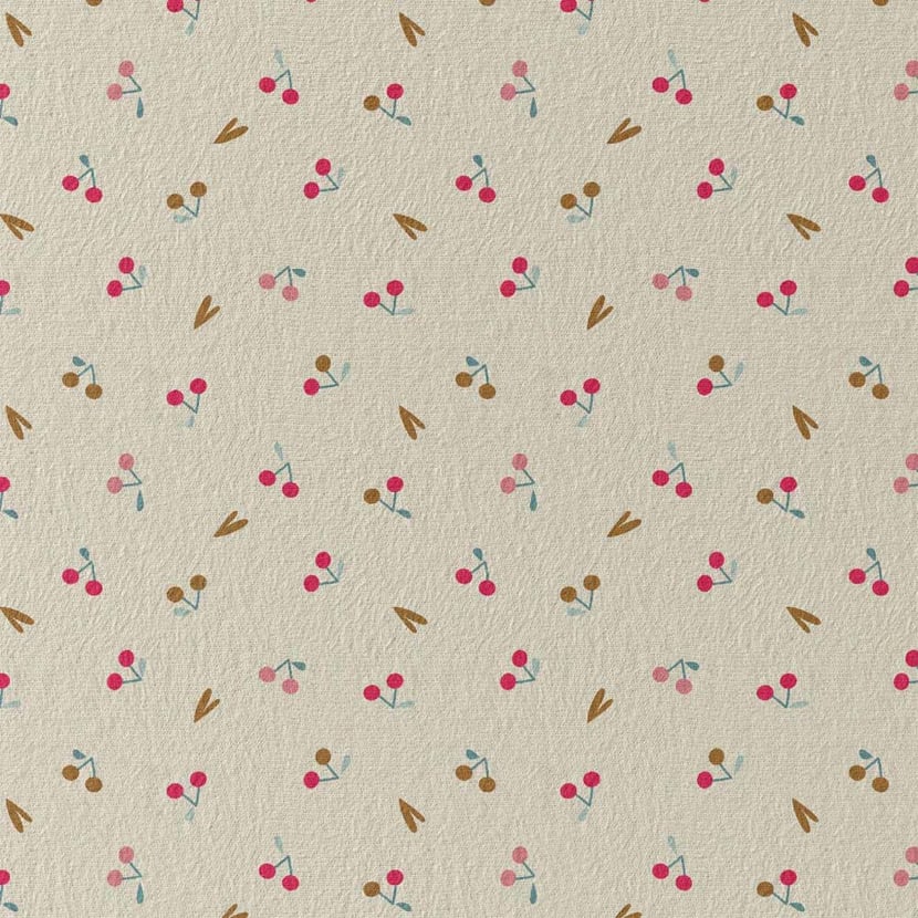 Foulard Carré En Coton 100x100cm Motif Cerises Noir - Ethno, Multifonction - Neuf Avec étiquettes