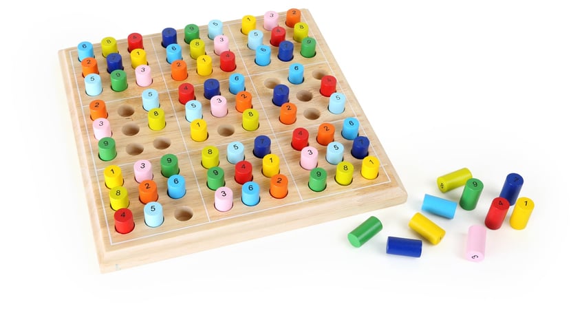 Sudoku coloré - Small Foot company- Jeux de stratégie