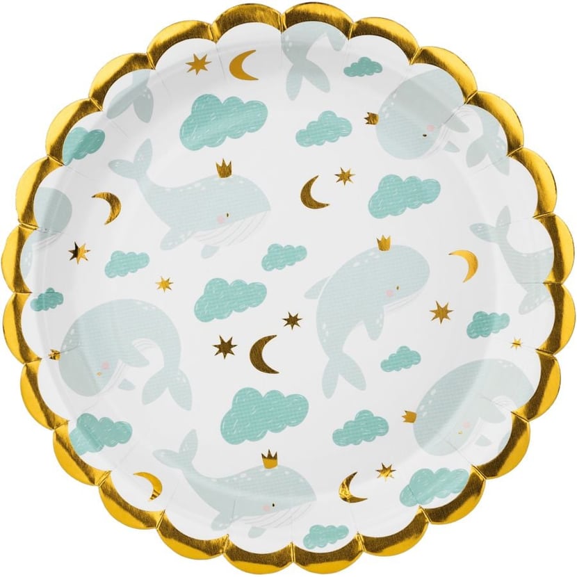 6 Petites Assiettes Baleine