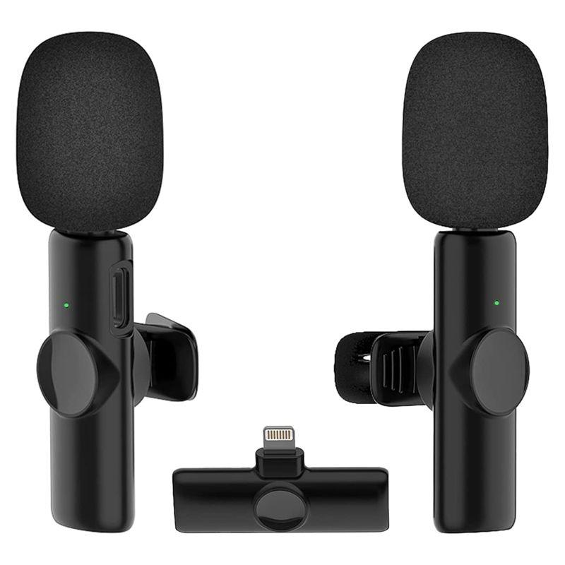 Microphone Bluetooth Sans Fil Pour iPhone iPad Réduction De Bruit