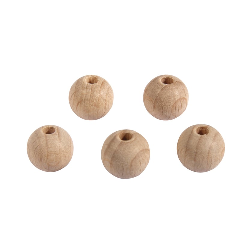 Boules Rondes En Bois, Sans Trous, Pour La Fabrication Artisanale, 40MM