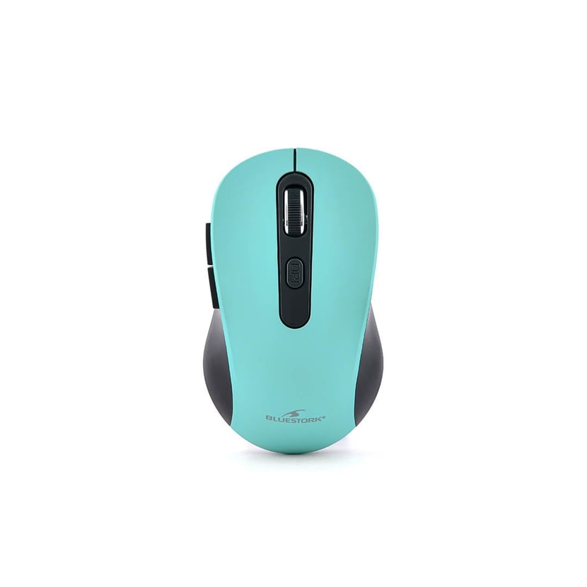 Souris Sans fil Bluestork OFF70 -Rechargeable -800/1200/1600 DPI -6 boutons - Menthe