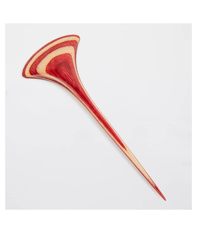 Pointes Précises Aiguilles à Tricoter KnitPro 3.5mm En Bois Teinté - Coloris Assortis, Pointes Parfaites Accessoire Tricot