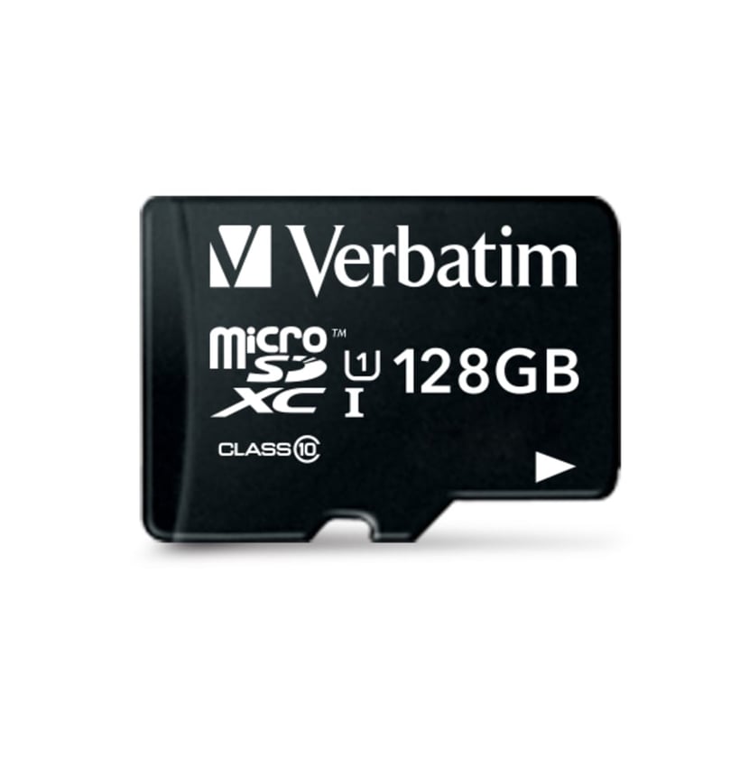 Carte micro SDHC 128GO VERBATIM classe 10