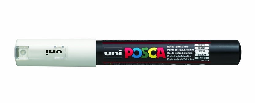 Uni-ball Marqueur Pte Conique Extra-fine POSCA PC1MC 0,7-1mm Rose