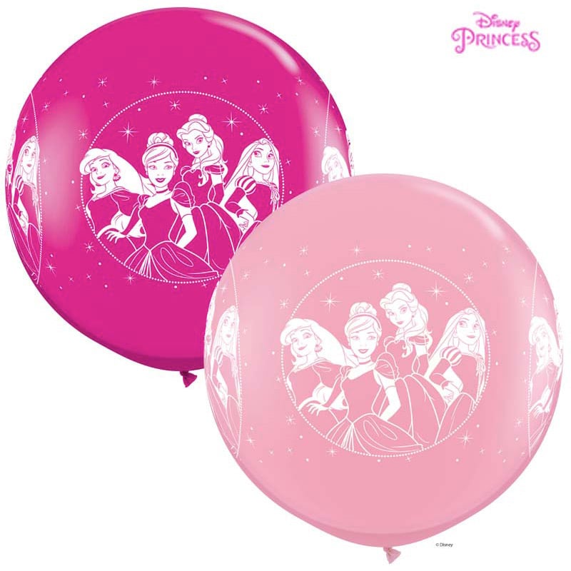 Ballons en latex imprimés de princesse Disney