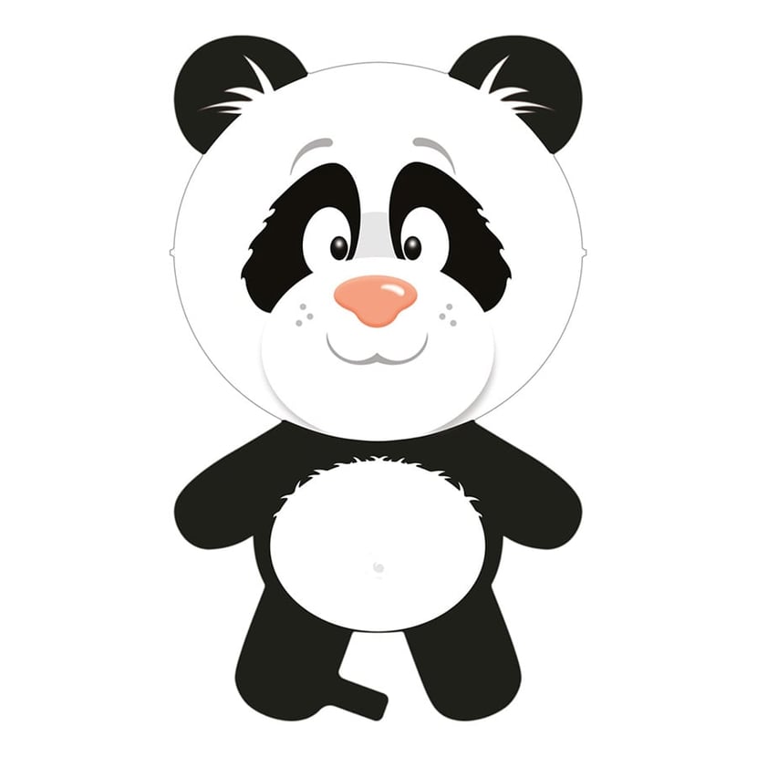 Ballon Géant Panda 50 x 90 cm