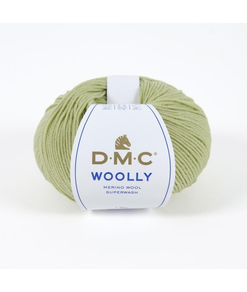 DMC - Woolly, 100% Laine Mérinos - Douceur Et Délicatesse Appropriée Pour Les Peaux Sensibles - Pelote De 50 Gr | Agréable à Travailler - Idéale Pour