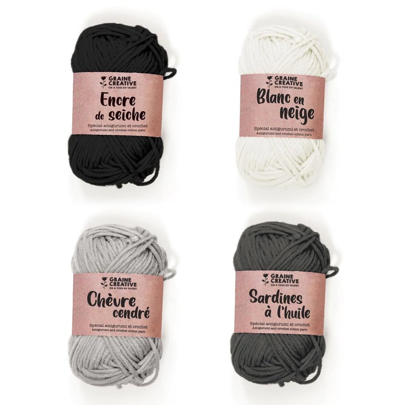 Lot De 4 Pelotes Phil Noe Biche Phildar - Couleur Beige, Aiguille 3,5, Neuves