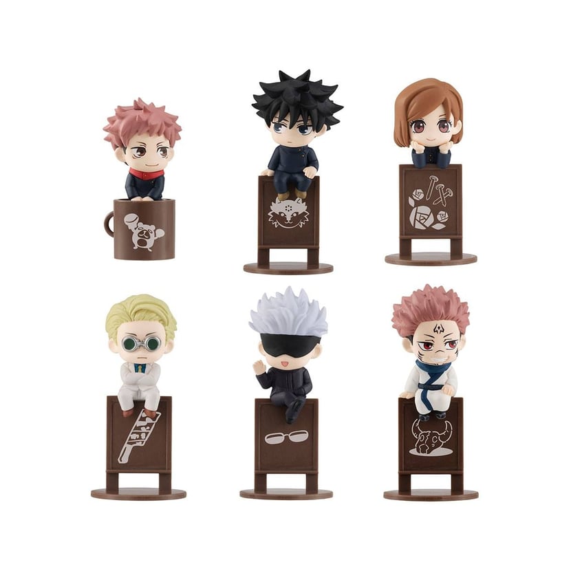 Jujutsu Kaisen - Set 6 trading figures Ochatomo Series 4 cm