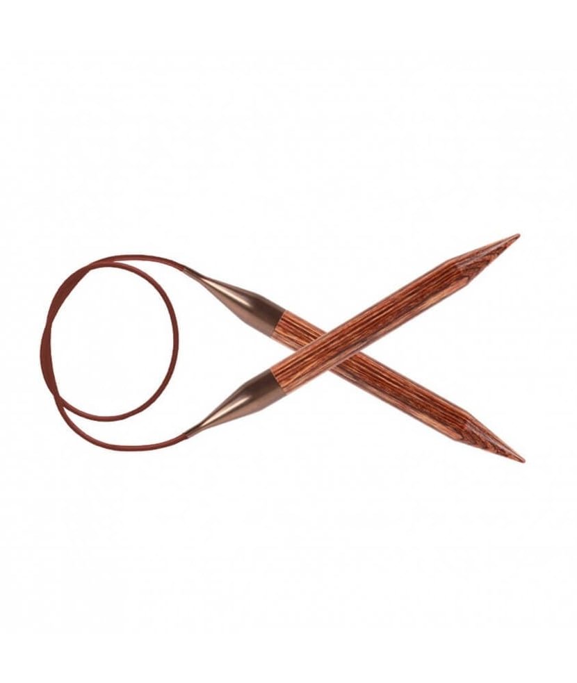 Aiguilles à Tricoter Circulaires Fixes 80 Cm Bois Flair Du N°3 Au 10 - Pony Taille N°6 - Aiguilles à Tricoter - Tricot
