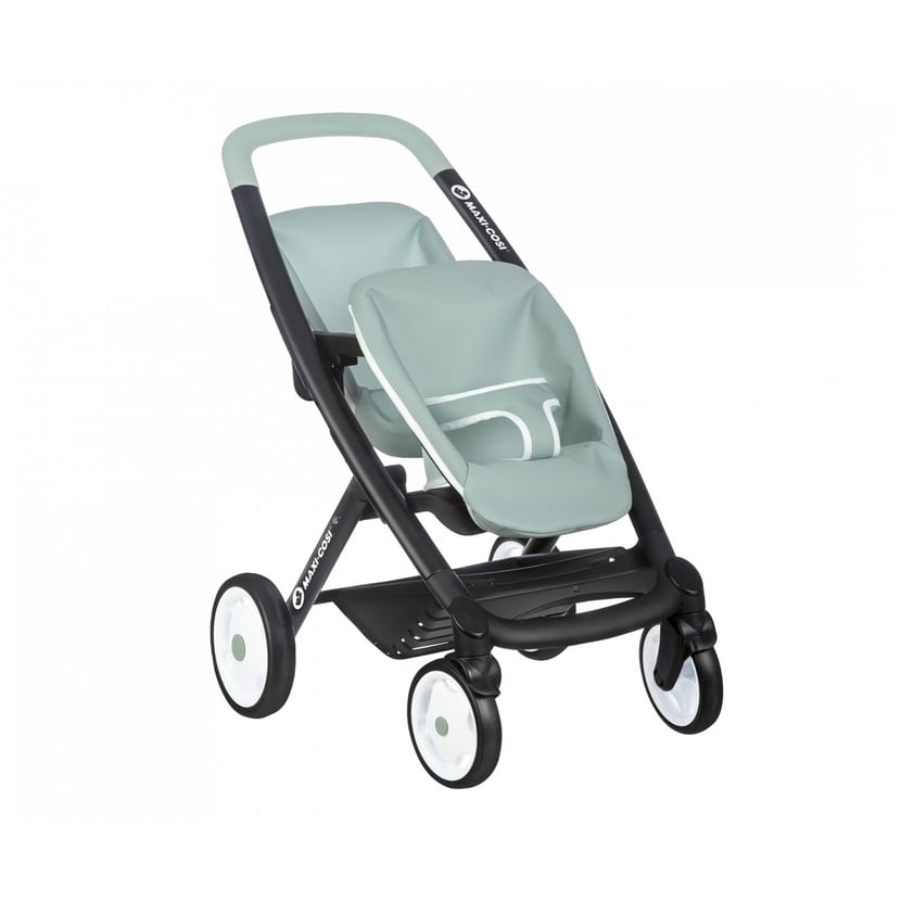 Maxi Cosi Poussette pour poupee Jumeaux sauge Poupee et poupon Jeux d imagination Cultura