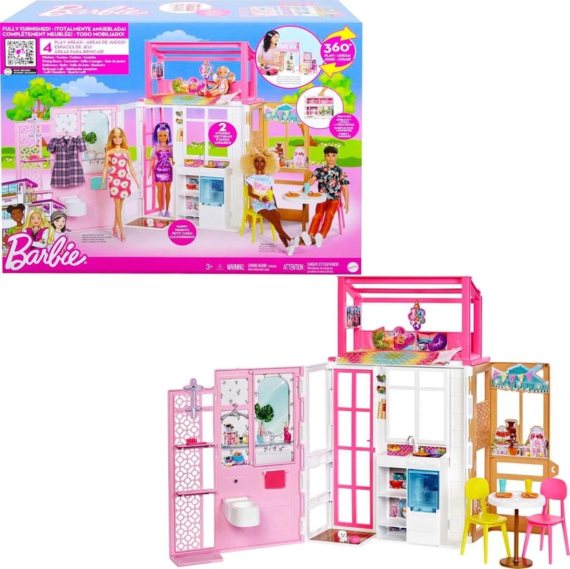 Maison De Barbie Loft Playset Barbie Mattel Poupée et poupon