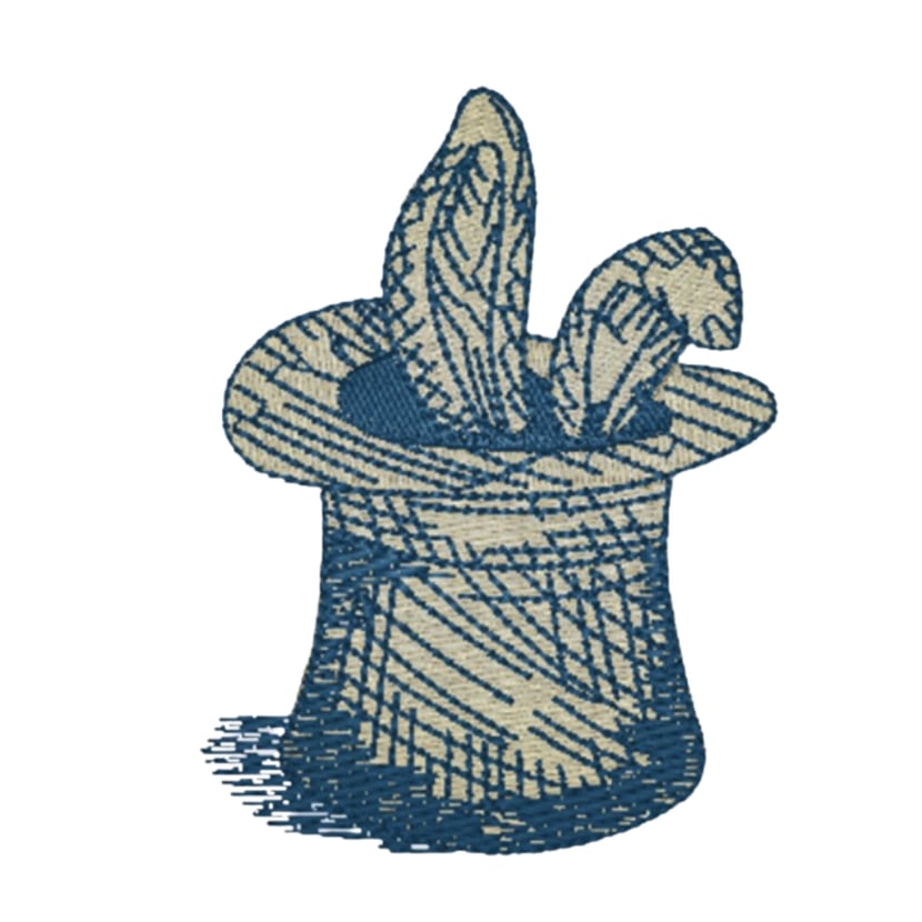 Écusson Chapeau pour trousse