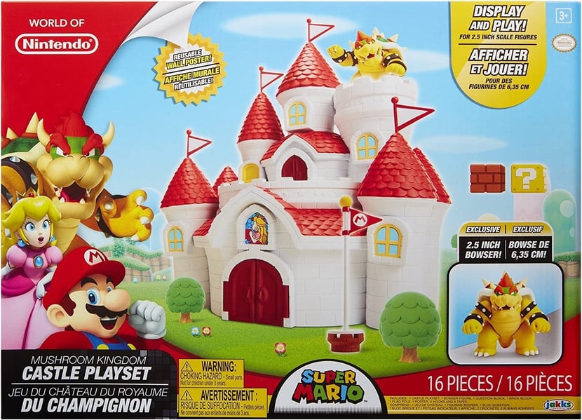 Lot figurines mario champignon yoshi toad fantôme - Collection