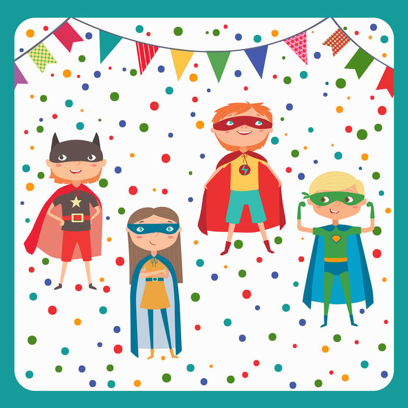 Thème d'anniversaire Super-Héros pour votre enfant - Annikids