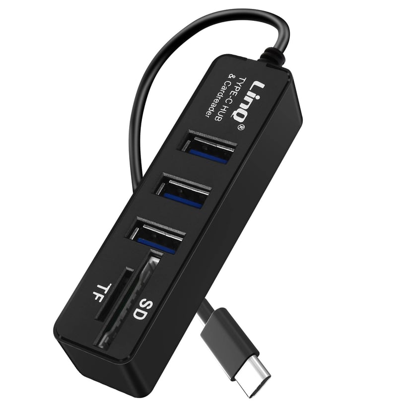 Hub USB C 6 en 1, Adaptateur multiport USB C avec Double écran HDMI VGA
