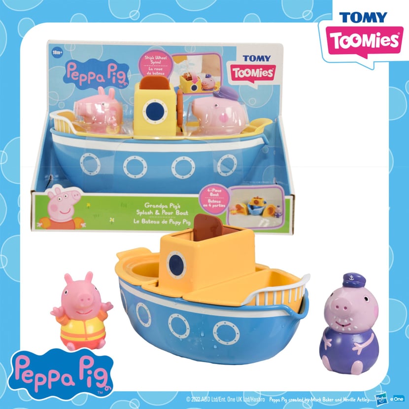 Jouet Bateau de Peppa Pig Le bateau de Papy Pig