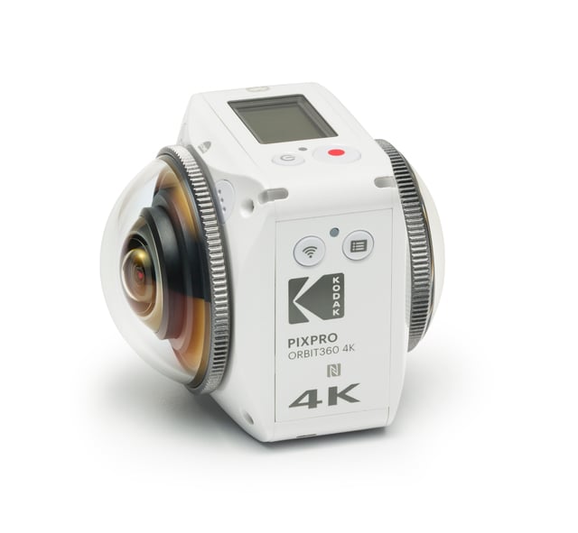 KODAK Pixpro 4KVR360 Blanc - Pack Standard | Cultura